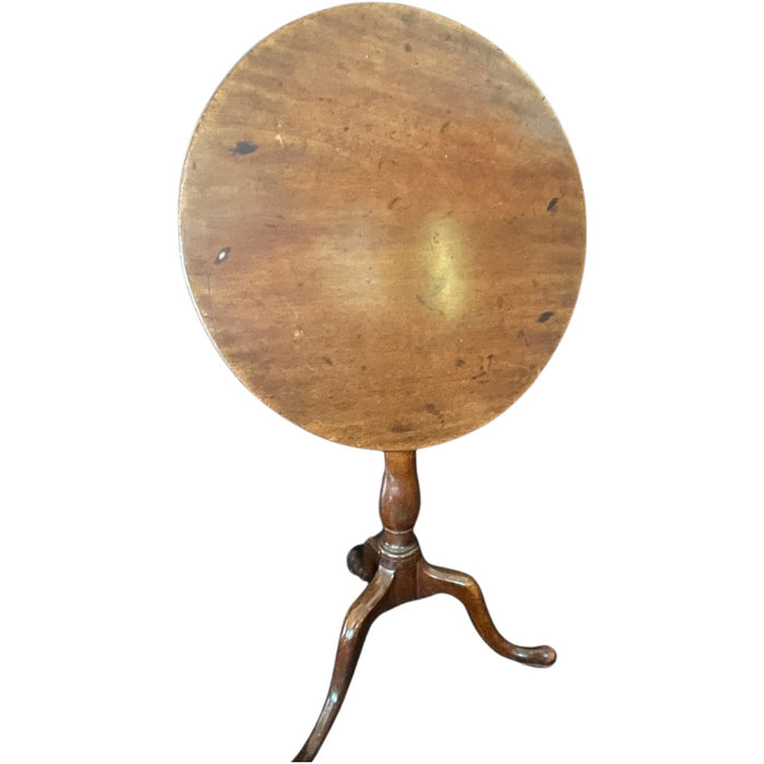 Georgian Mahogany Candle Stand/ Table - Glen Manor Galleries