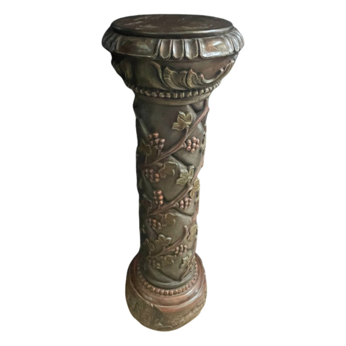 Carved Pillar or Plant Stand - Glen Manor Galleries 