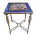 Louis Style Bronze & Porcelain Table - Signed - Glen Manor Galleries 