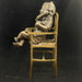 Bronze Statue of a Child Is High Chair - Glen Manor Galleries 