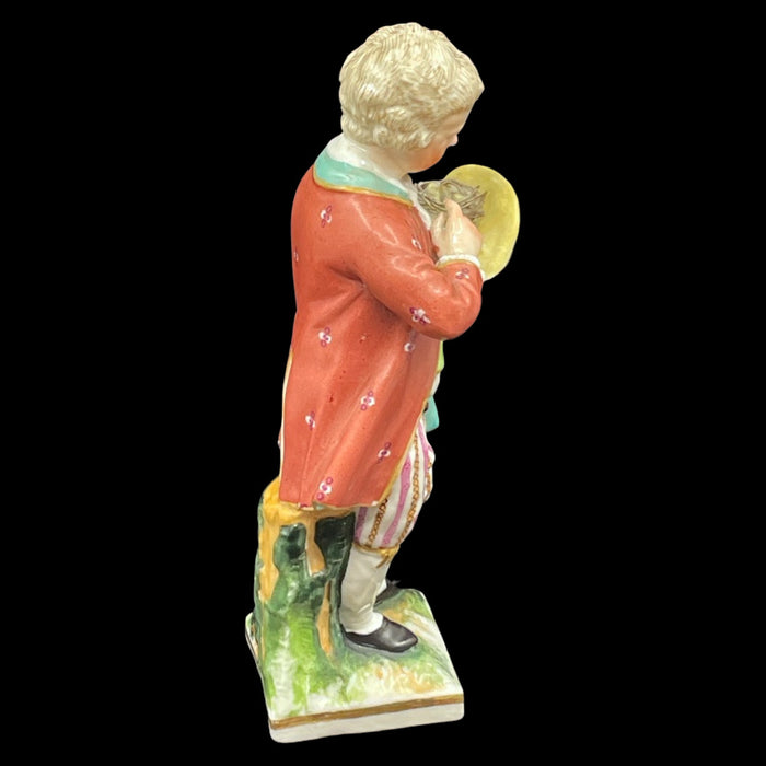 Meissen Figurine of a Man With a Hat