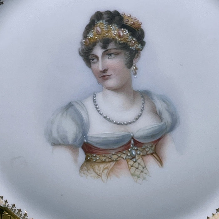 Sevres Cardine Bonaparte Cabinet Plate - Glen Manor Galleries