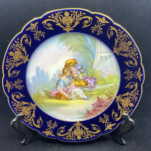 Sevres Cabinet Plate - Glen Manor Galleries 