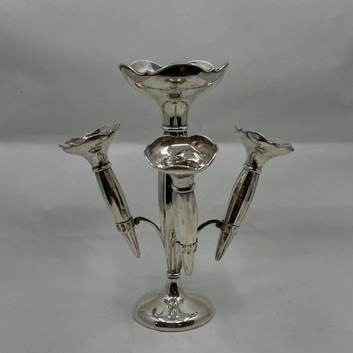Sterling Silver Quadruple Posey Holder - Glen manor Galleries 