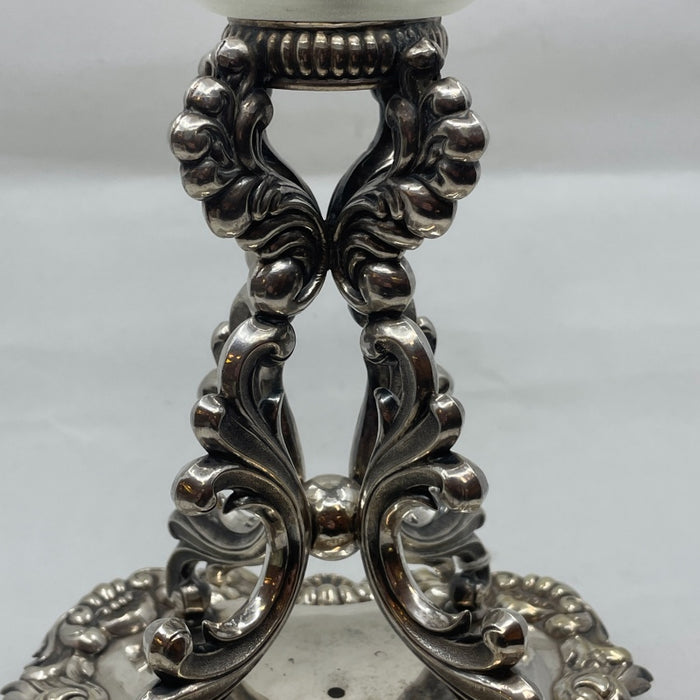 French Continental Silver Tazza or Comport  - Glean Manor Galleries 