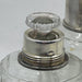 Perfume or Scent Bottles with Sterling Silver Tops - Glen Manor Galleries