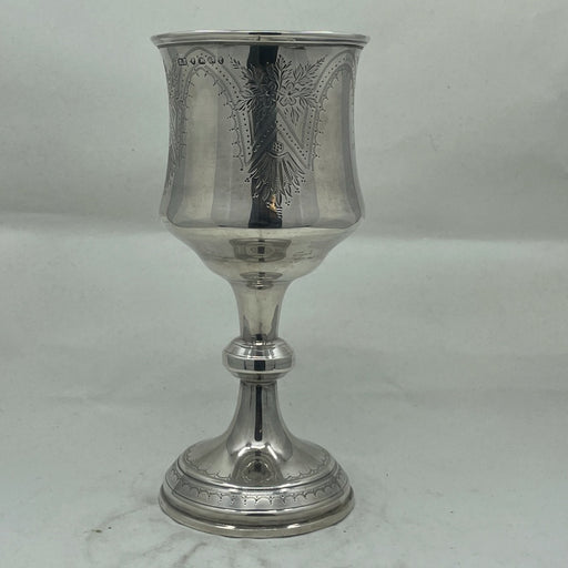 English Sterling Silver Chalice or Mug - Glean Manor Galleries 