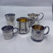 Selection of Sterling Silver Baby or Christening Mugs - Glen Manor Galleries