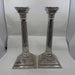 Pair of Corinthian Column Sterling Silver Candlesticks - Glen Manor Galleries 