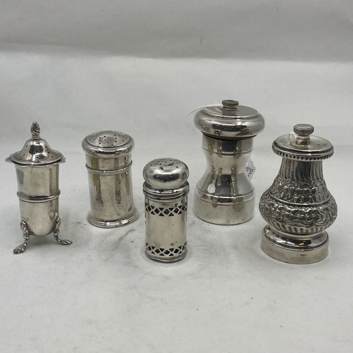 Selection of Sterling Silver Pepperette - Glen Manor Galleries 