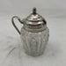 Sterling Silver & Crystal Topped Mustard Pots - Glen Manor Galleries 