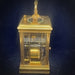 1/4 Hour Repeater Brass Carriage Clock - Glen Manor Galleries 