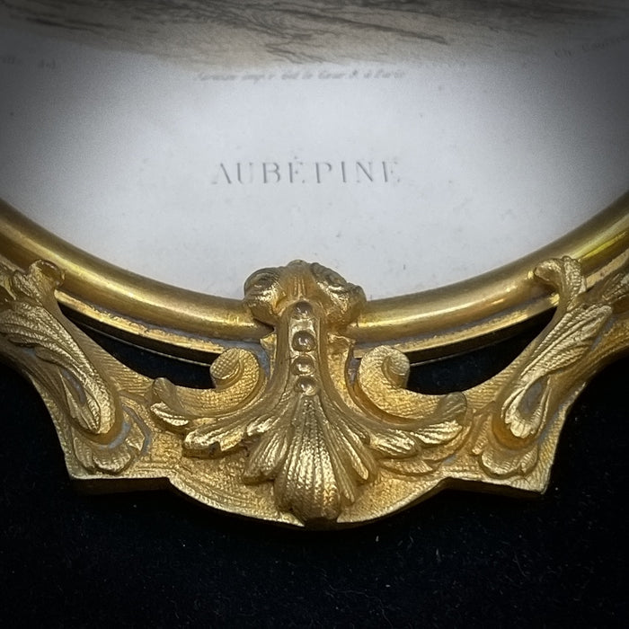 French Bronze Cupid/Cherubs Photo Frame  - Glen Manor Galleries 