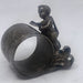 Boy Silver Plated Figural Napkin Ring - GLEN MANOR GALLERIES 