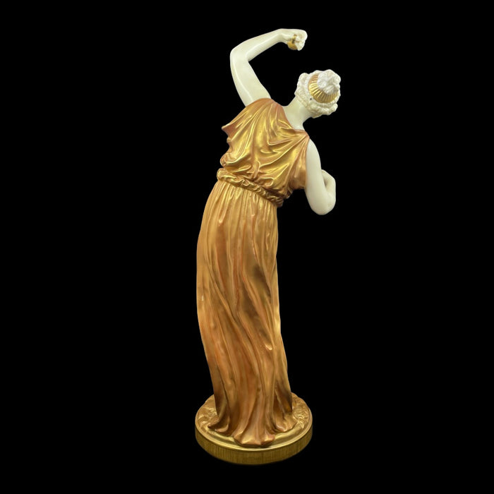 Antique Royal Worcester Greek Figurine - Glen Manor Galleries 