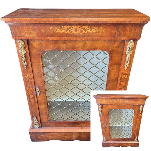 Pair of Regency Side Cabinets with Gilt Mounts - Glen Manor Galleries 
