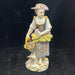 Meissen Figurine Lady with Basket  - Glen Manor Galleries 