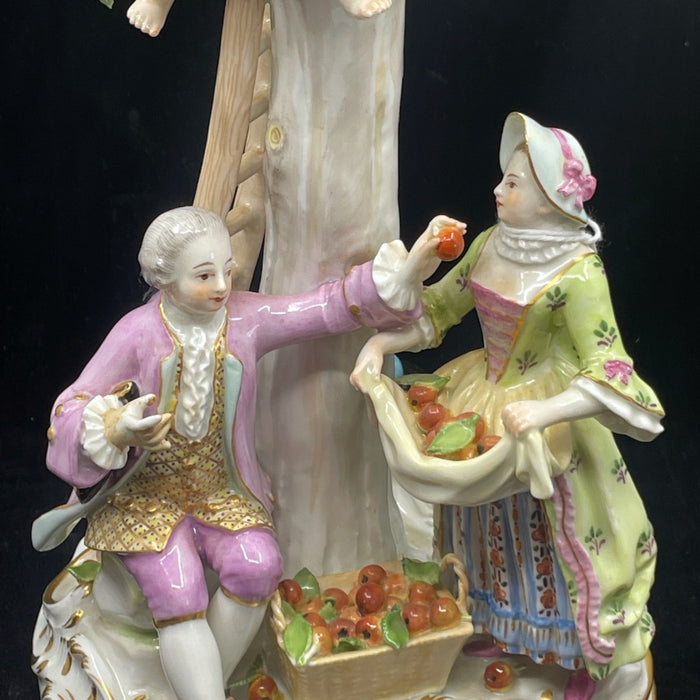 Meissen Figurine of Children Playing in the Trees - William Cross