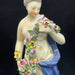 Meissen Woman With A Garland of Flowers