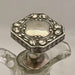 Crystal Decanter with Silver Mounts - Glen Manor Galleries
