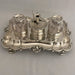 Georgian English Sterling Silver Double Inkwell - Glen Manor Galleries