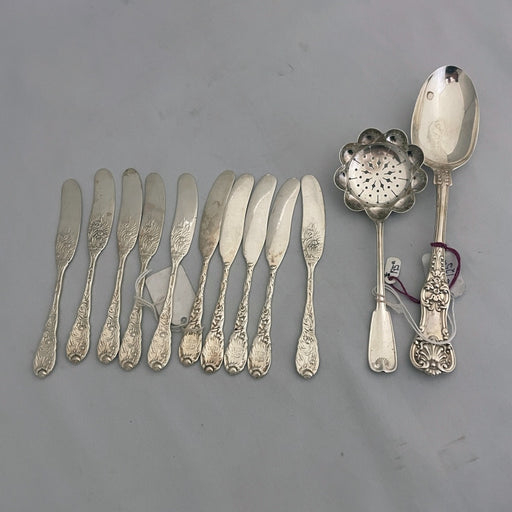 Tiffany Sterling Silver Assorted Flatware - Glen Manor Galleries 