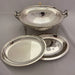 Silver Plated Breakfast Dish - Glen Manor Galleries 