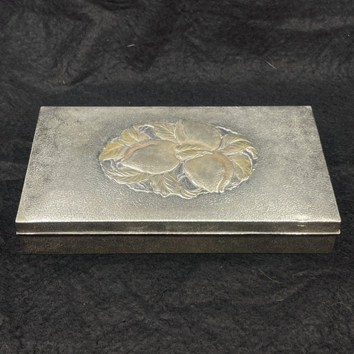 Japanese Sterling Silver Writing Box - Glen Manor Galleries 