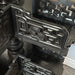 Carved Chinese End Table/ Revolving Bookcase - Glen Manor Galleries